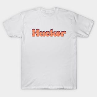 Hucker 60's Retro Repeat T-Shirt